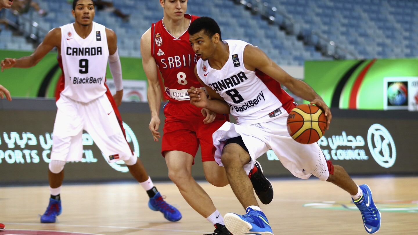 Jamal murray team canada best sale jersey